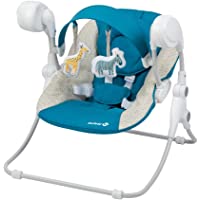 Safety 1st Alceo- Sillita mecedora de bebé 2 en 1- desde el nacimiento hasta los 9 meses (hasta 9kg)- Happy Day